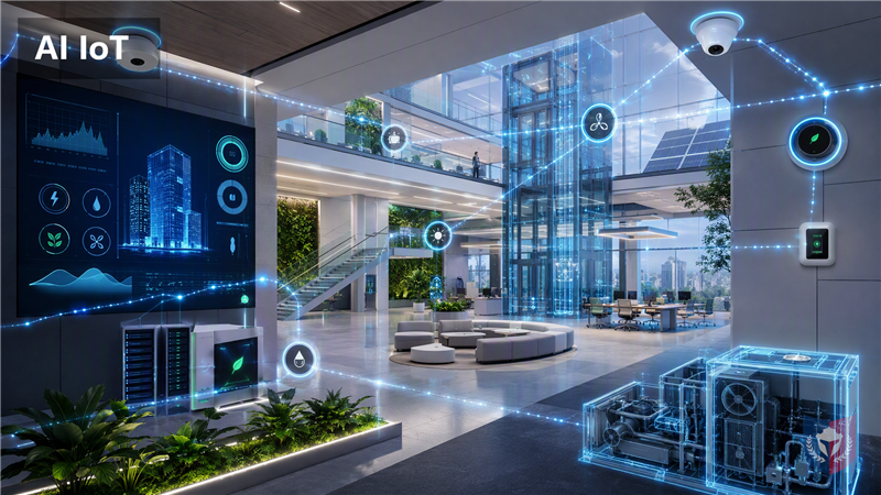 The Application and Future Trends of IoT in Smart Buildings