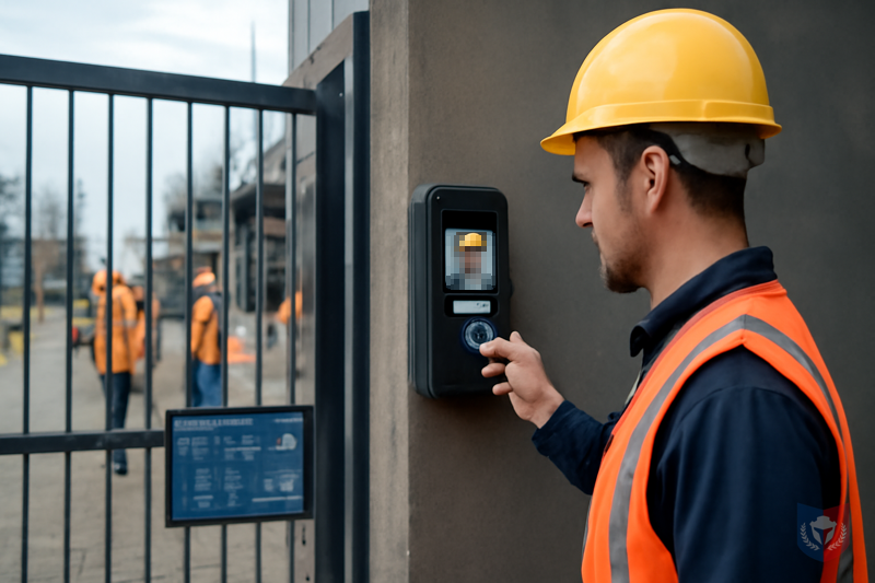 CIC Card Reader + Face Recognition Site Attendance System | Seamless Regulated Access for Smart Construction Safety